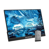 Arzopa A1 Gamut Portable Monitor, tragbarer Bildschirm, IPS, FullHD, 15,6"