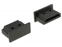 Staubschutz für HDMI A Buchse ohne Griff 10 Stück schwarz