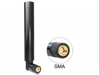 GSM / UMTS Antenne SMA 1 ~ 3,5 dBi omnidirektional Gelenk schwarz