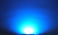 OptoSupply LED, 5mm, 4-4,5lm, 15&#176;, klar, sky blue