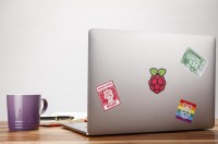 Raspberry Pi Sticker Set, 4 St&#252;ck