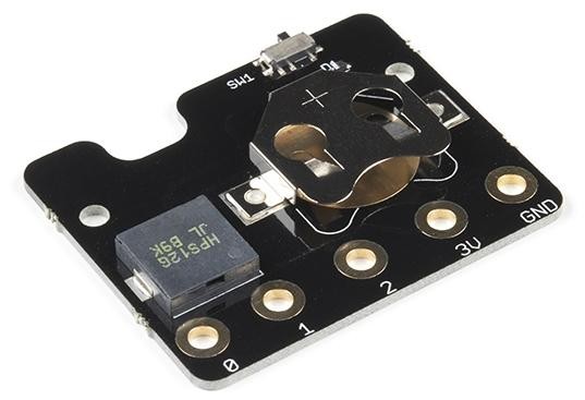 Kitronik MI:power Board V2 für BBC micro:bit, integrierter Summer, On-/Off-Schalter, CR2032, tragbar