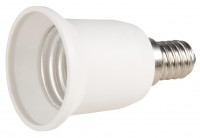 Lampensockel-Adapter, E14 auf E27