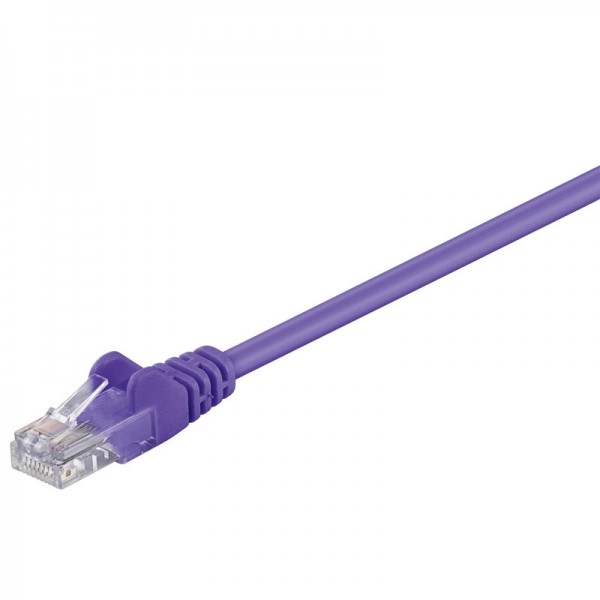 CAT 5e Netzwerkkabel, U/UTP, violett