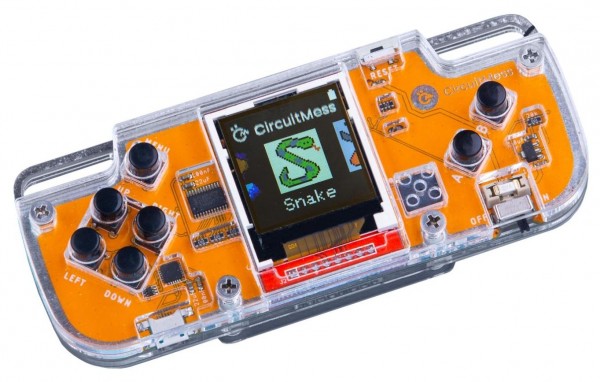 CircuitMess Nibble, DIY Lernset, Spielekonsole mit CircuitBlocks, ab 9 Jahre