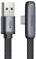 Mcdodo CA-3340: L-förmiges USB-C Kabel, Schnellladefunktion, LED-Anzeige, 6A, 100W, 1.2m