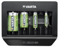VARTA LCD Universal Charger+ Ladegerät für AA, AAA, C, D, 9V, USB, NiMH, intelligente Abschaltung