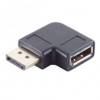 DisplayPort 1.4 Adapter, 90&#176; Winkel links