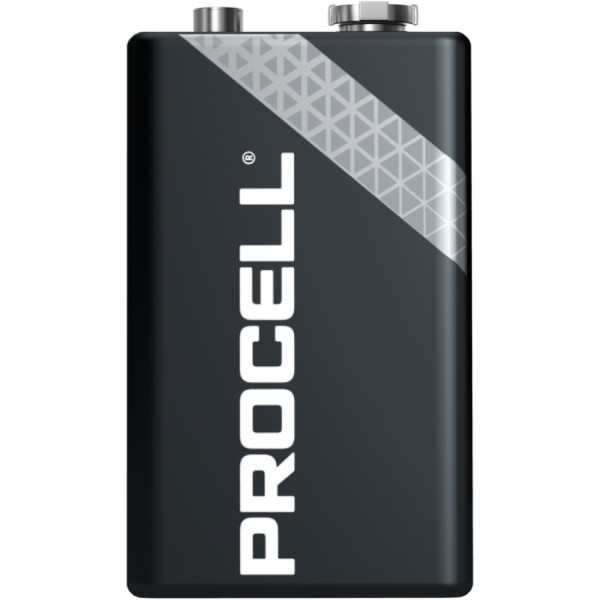 Duracell Procell Alkaline Batterie 9V Block 6LR61, einzeln