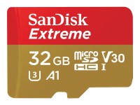 SanDisk Extreme micro SDHC A1 UHS-I, U3 Class 10 Speicherkarte &#43; Adapter 32GB