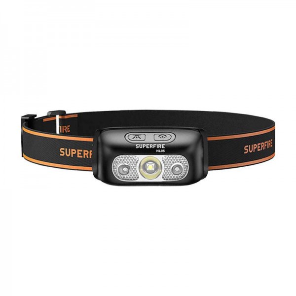 Superfire HL05-D, LED Kopflampe, 110lm, USB