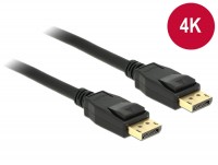 DisplayPort 1.2 Kabel 4K 60Hz DisplayPort Stecker &#150; DisplayPort Stecker schwarz