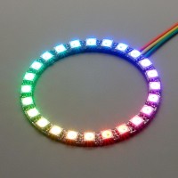 NeoPixel Ring mit 24 WS2812 5050 RGB LEDs