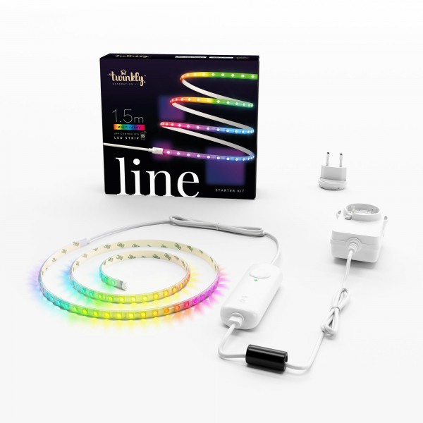 Twinkly Line Starter, LED-Stripe, Multicolor Edition, weiß
