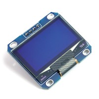 1.3" 128x64 OLED Display, SH1106, IIC/I2C Interface, einfarbig (blau)
