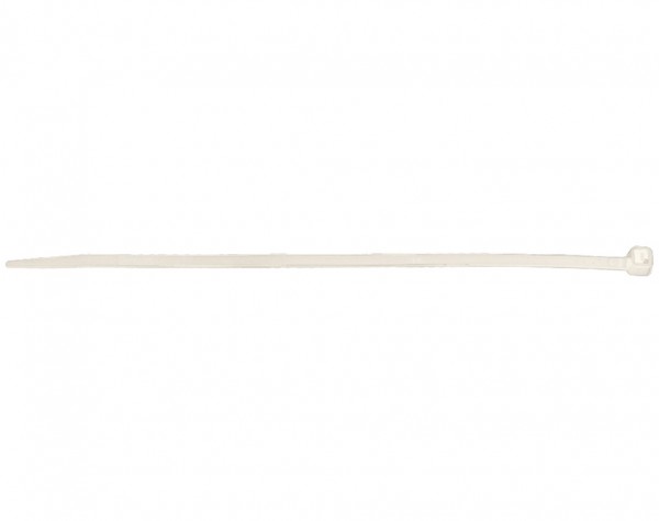 Kabelbinder 140 mm x 3,6 mm, weiß, 100 Stück