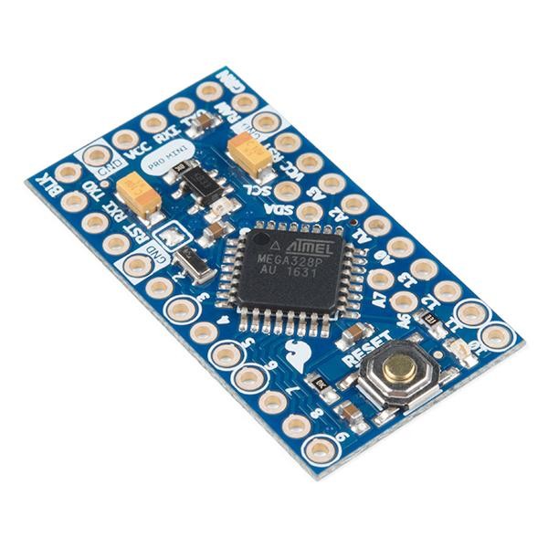 Pro Micro 3.3V/8MHz ATmega 32U4-AU Arduino Schwarz PCB mit Bootloader Micro USB 