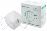 Atemschutzmasken, FFP2, 5-lagig, Nasenb&#252;gel, 20er-Pack