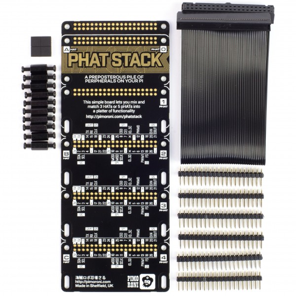 pHAT Stack, GPIO Verteiler für Raspberry Pi - Lötversion