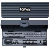 PCWork, PCW08H, Präzisions-Schraubendreher Set, 25 Teile