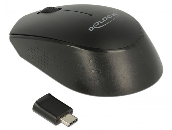 Optische 3-Tasten Mini Maus USB Type-C 2,4 GHz wireless