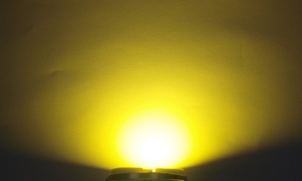 OptoSupply LED, 5mm, 7.7-8.2lm, 15&#176;, klar, york yellow
