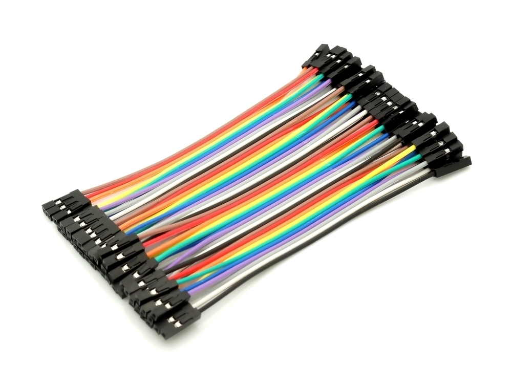 Flachbandkabel 10 14 16 20~40polig Jumper Wire Kabel 1,27 mm Farbig Raspberry Pi