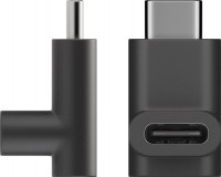 USB-C 3.0 Adapter, C Buchse &#150; Stecker, oben/unten gewinkelt