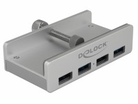 Externer USB 3.0 4 Port Hub mit Feststellschraube