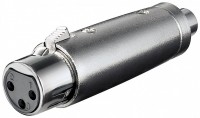 XLR-Adapter, XLR-Buchse (3-Pin) - Cinch-Buchse