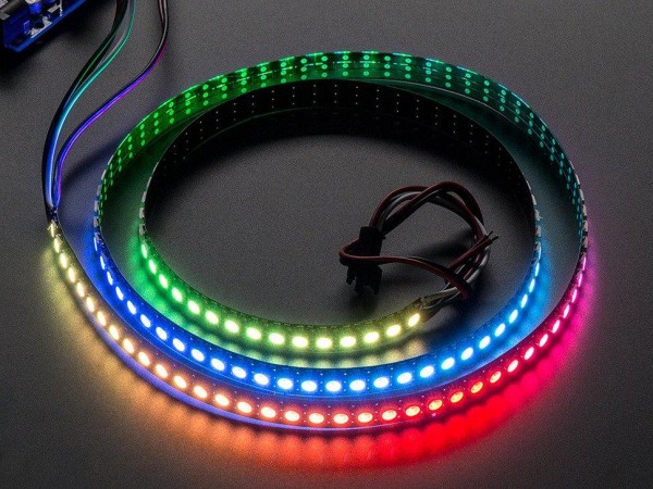 Adafruit NeoPixel Digitaler RGB LED Streifen 144 LED, schwarze Leiterbahn, 1m