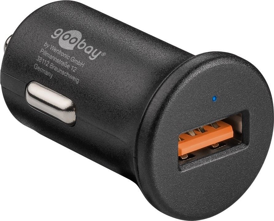 Quick Charge QC3.0 USB-Autoschnellladegerät 3,0A schwarz