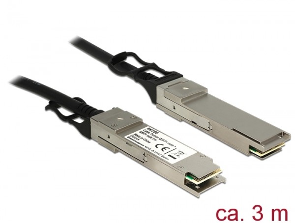 Kabel Twinax QSFP&#43; Stecker - QSFP&#43; Stecker 3,0m