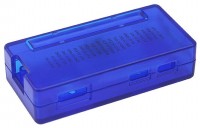 Gehäuse GPIO Referenz für Raspberry Pi Zero - Farbe: frosted blau, B-Ware