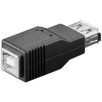 USB 2.0 Hi-Speed Adapter A Buchse - B Buchse schwarz