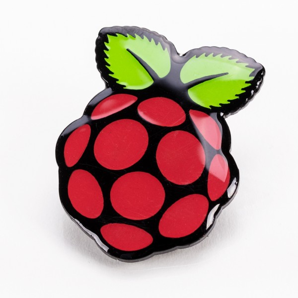 Raspberry Pi Enamel Badge