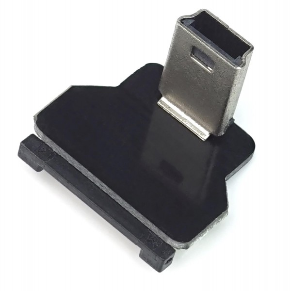 Mini USB 2.0 Typ B Stecker, nach oben gewinkelt, für DIY USB Kabel