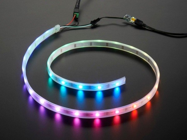 Adafruit NeoPixel LED Streifen Starter Pack - 30 LED/meter, weiß, 1m