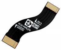 Pimoroni PCIe Flex Kabel für NVMe Base and Raspberry Pi 5, PCIe (Gen 3), 18 Pins, 35 mm Pipe