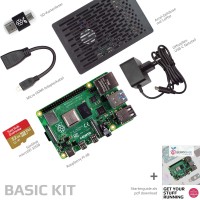 Raspberry Pi 4B, 8GB Basic Kit