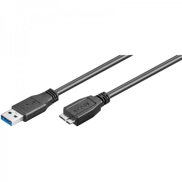 USB 3.0 SuperSpeed Kabel A Stecker &gt; Micro B Stecker