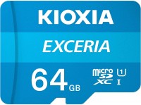 KIOXIA Exceria microSDHC Class 10 Speicherkarte &#43; Adapter 64GB
