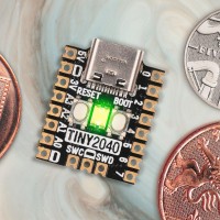 Pimoroni Tiny 2040, RP2040 Mikrocontroller-Board, 2MB Flash