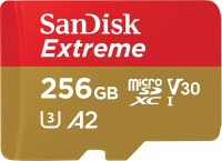 SanDisk Extreme microSDXC A2 UHS-I U3 V30 Speicherkarte &#43; Adapter 256GB