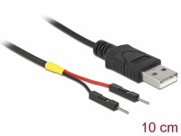 Kabel USB Typ A Stecker &#150; 2x Pfostenstecker einzeln zur Stromversorgung