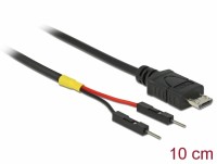 Kabel Micro USB Typ B Stecker  2x Pfostenstecker einzeln zur Stromversorgung