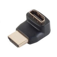 HDMI 90&#176; Winkeladapter, HDMI A-Buchse - HDMI A-Stecker
