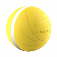 Cheerble Ball W1 Interaktiver Ball für Hunde und Katzen, gelb