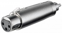 XLR-Adapter, XLR-Buchse (3-Pin) - Cinch-Stecker