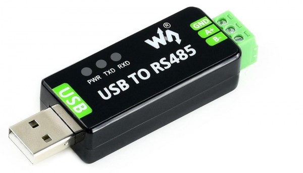 Waveshare Industrie-Konverter - USB-RS485, FT232RL - Bidirektional, Überspannungsschutz, Multi-System-Kompatibel